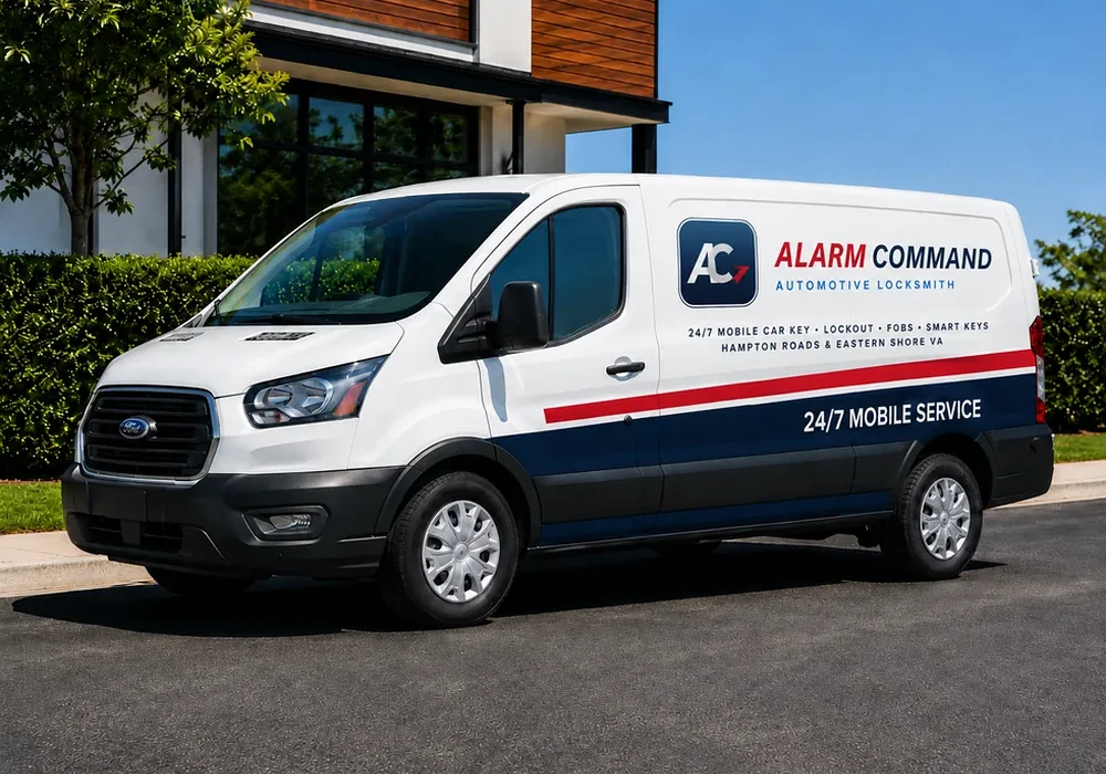 Alarm Command mobile automotive locksmith service vehicle